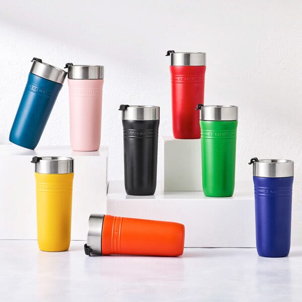 Le Creuset Deep Teal On-The-Go Travel Mug 350ml