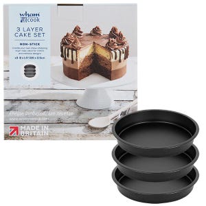Wham Cook 20cm 3 Layer Rainbow Cake Set